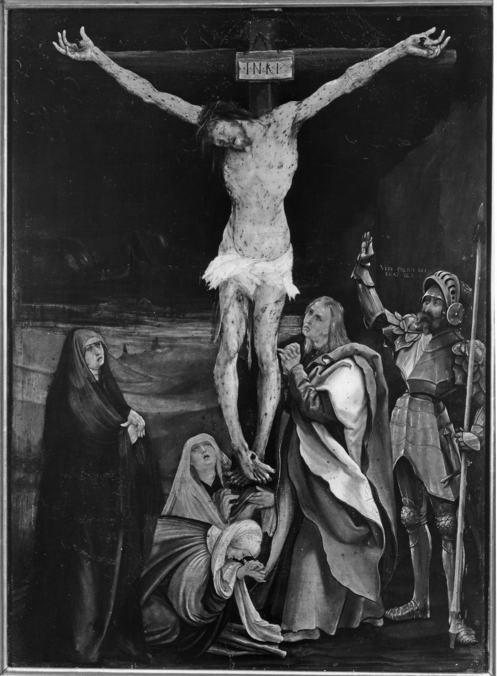 Matthias Grünewald: früheste ›Kreuzigung Christi‹ Tempera auf Lindenholz – um 1505